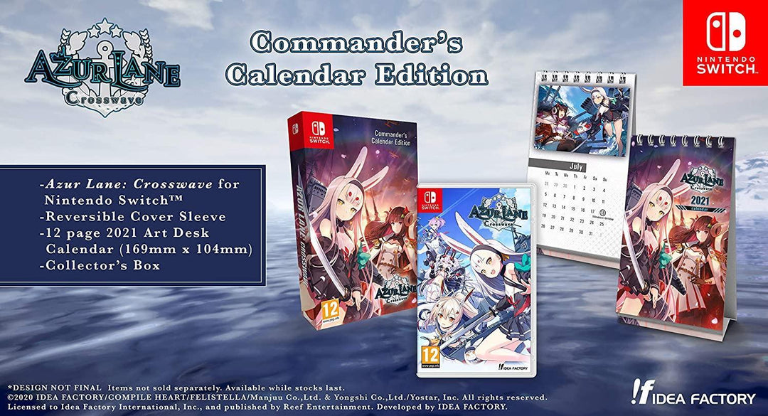 Azur Lane: Crosswave Commander Calendar Edition - Nintendo Switch - GD Games 