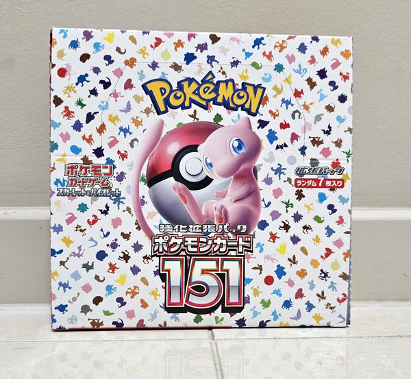 pokemon 151 booster box japanese Pokemon 151 Booster Box