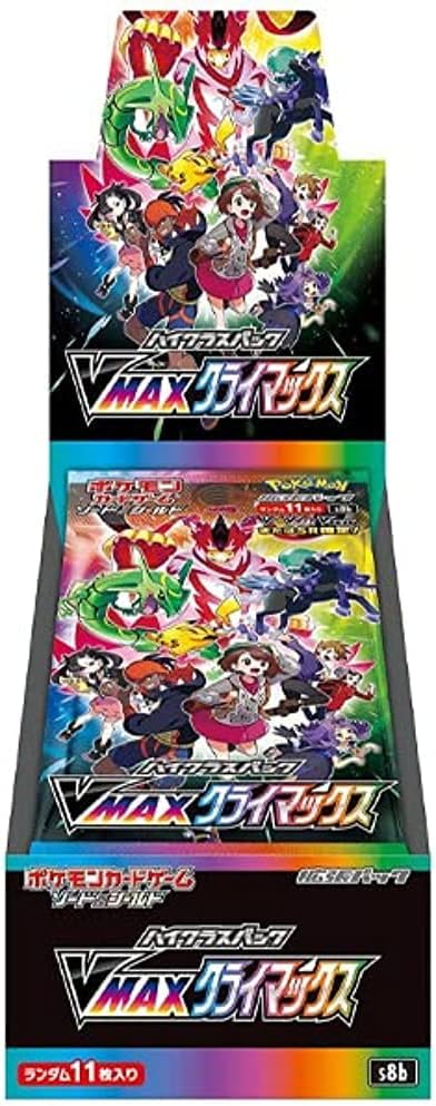 Vmax Climax Booster Box - Japanese Pokemon TCG - GD Games 