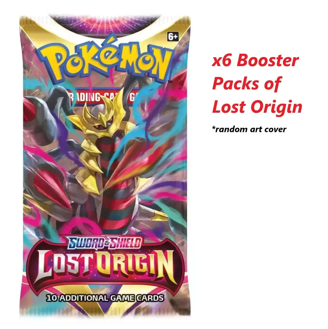 6x Lost Origin Booster Packs - Pokemon TCG - GD Games