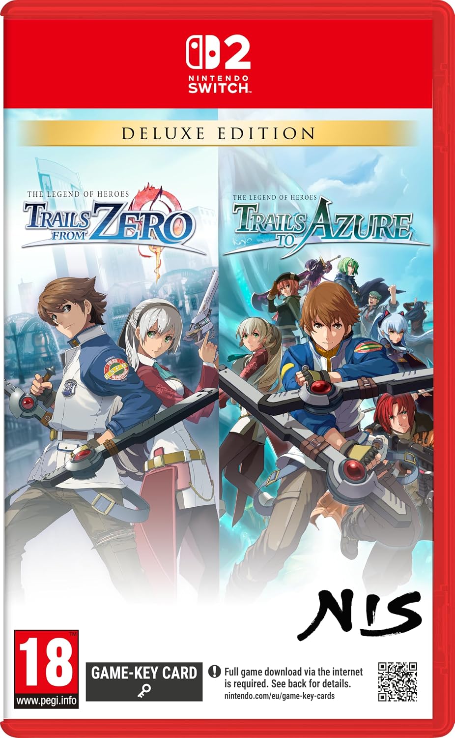The Legend of Heroes: Trails from Zero / Trails to Azure - Deluxe Edition - Nintendo Switch 2