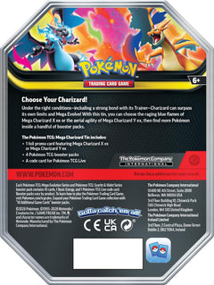 Mega Charizard ex X and Y Tin (1 each) - Pokemon TCG