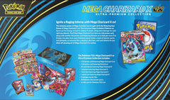 Mega Charizard X ex Ultra Premium Collection Box - Pokemon TCG