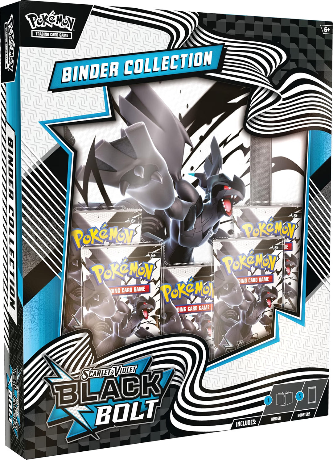 Black Bolt Binder Collection Box - Pokemon TCG