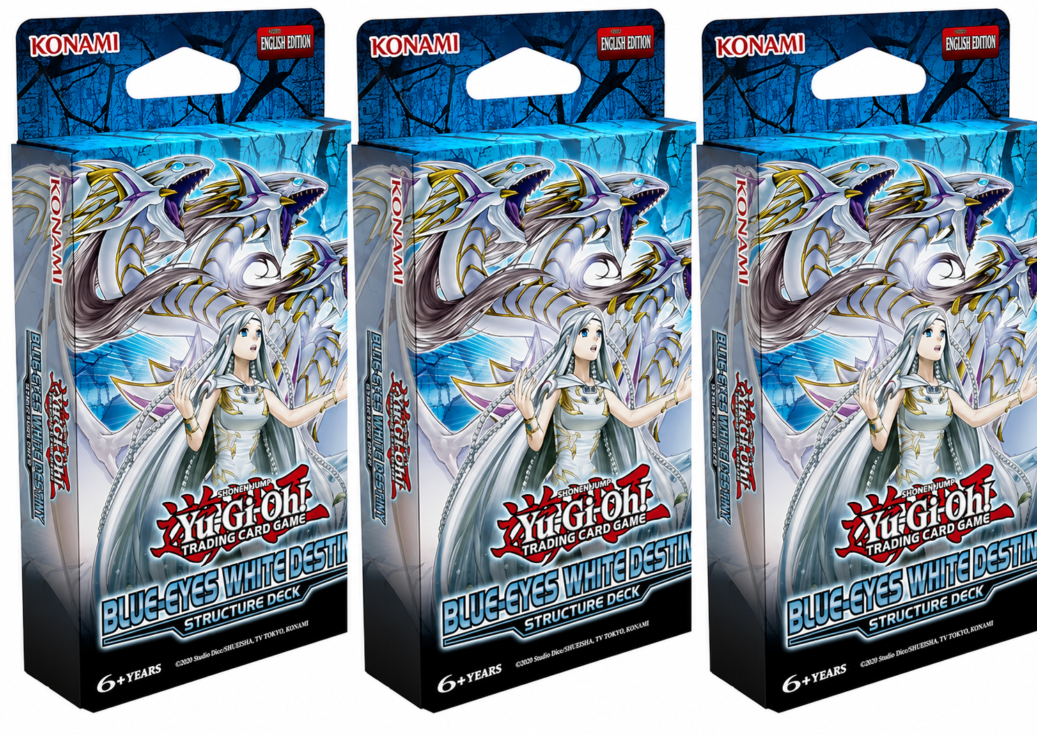 yugioh blue eyes white dragon structure deck 3x Destiny Decks Feel the surge as you wield Blue Ingreso de hoy!! Structure Deck