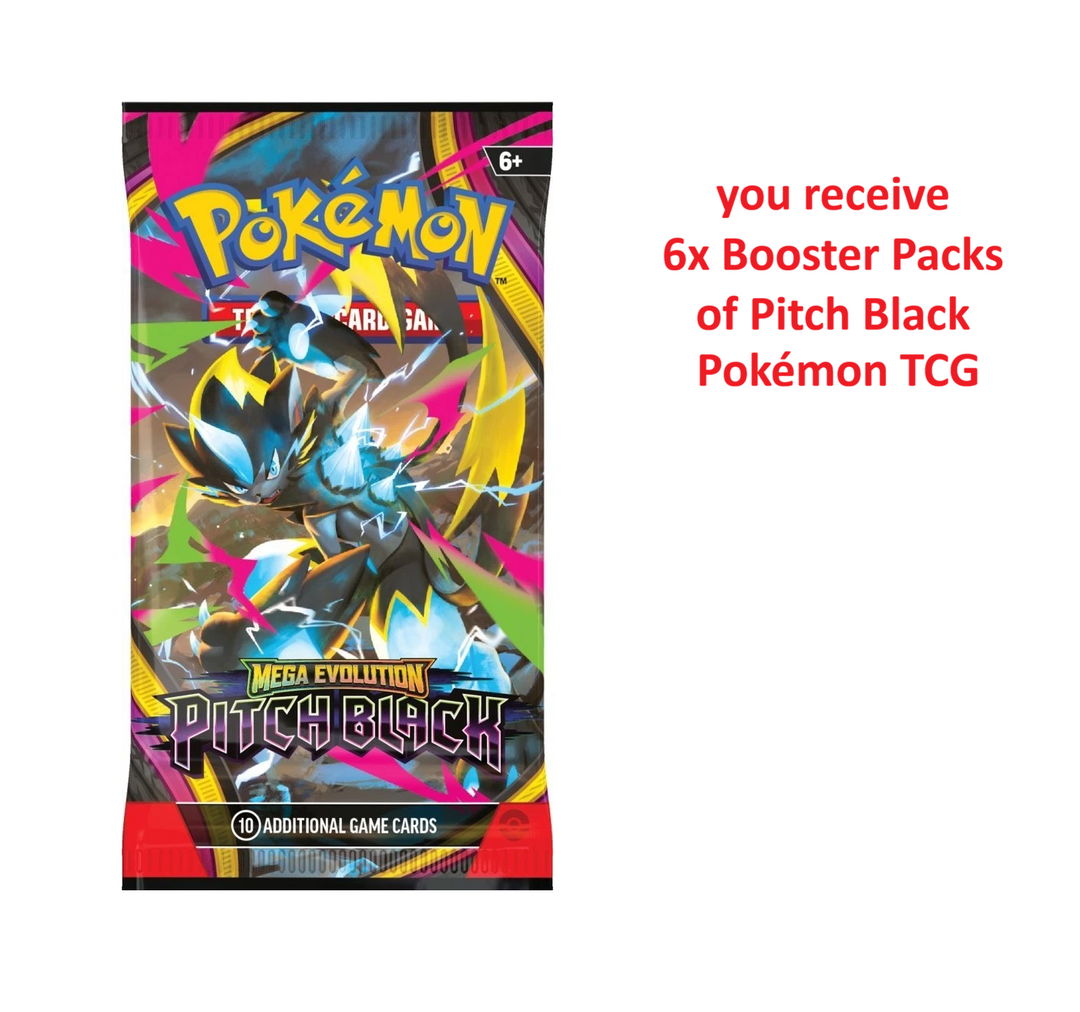 6x Pitch Black Booster Packs - Pokemon TCG