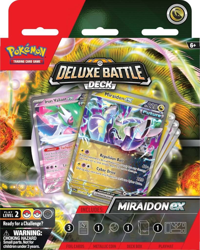 Miraidon ex Deluxe Battle Deck - Pokemon TCG - GD Games 
