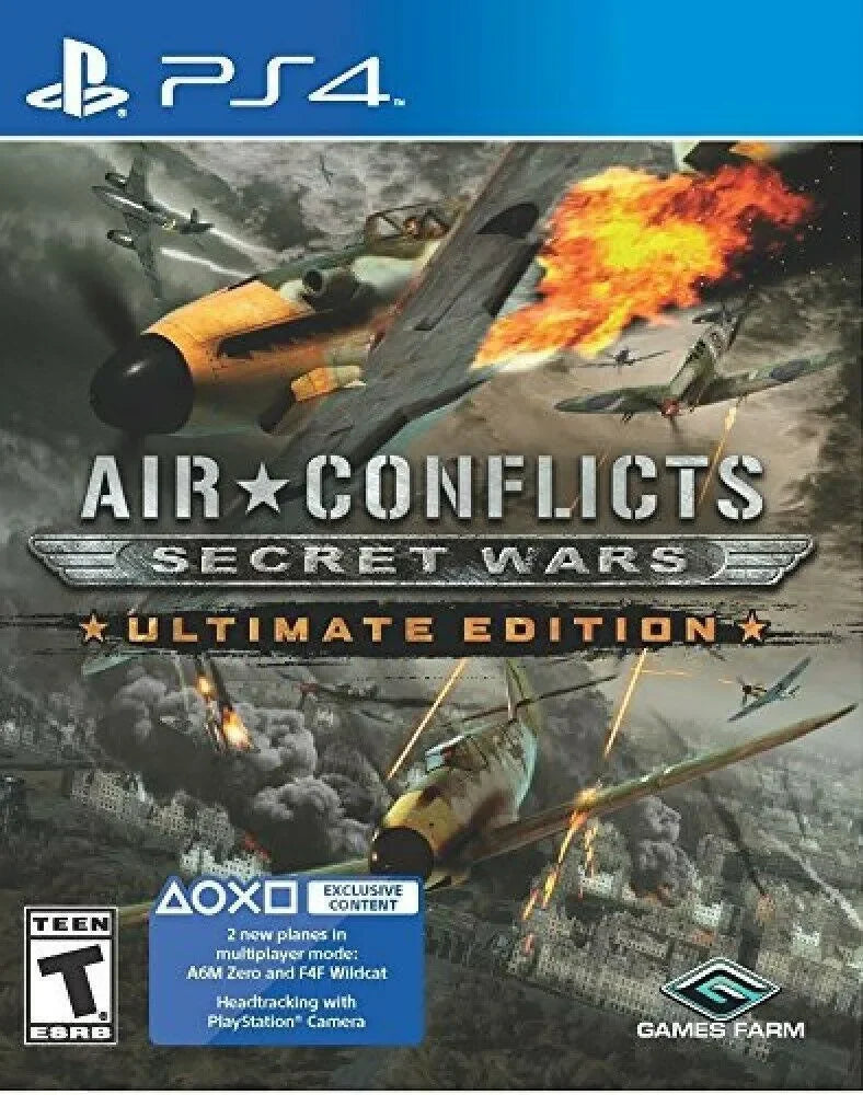 Air Conflicts Secret Wars Ultimate Edition - Playstation 4 - GD Games