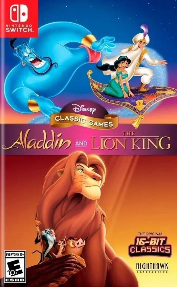 Aladdin and The Lion King - Nintendo Switch - GD Games