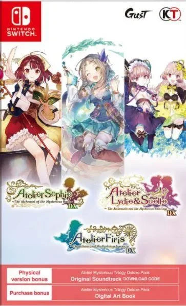 Atelier Mysterious Trilogy Deluxe Pack - Nintendo Switch - GD Games