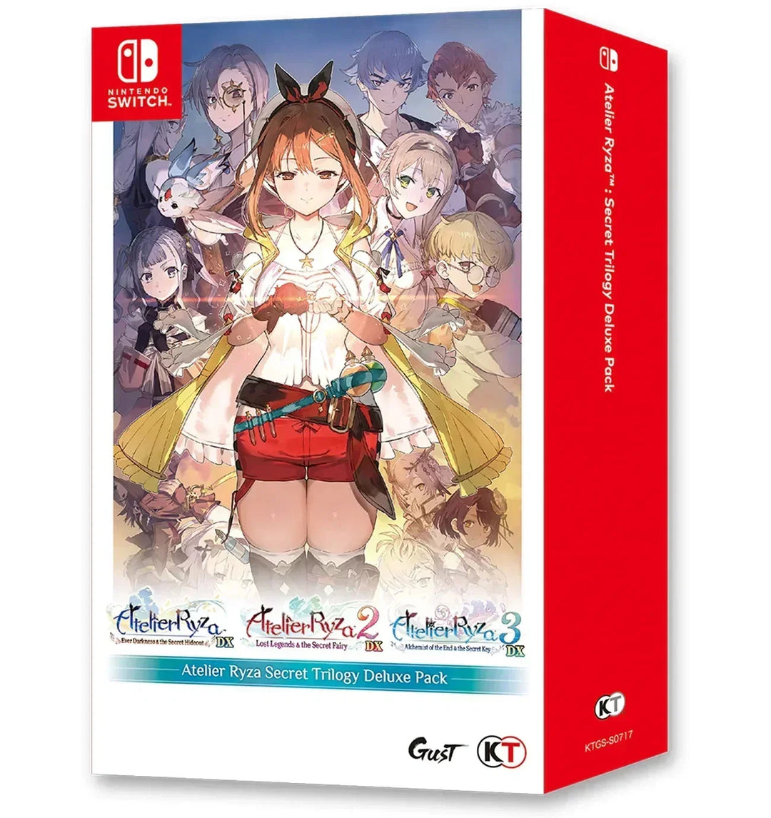 Atelier Ryza Secret Trilogy Deluxe DX - Nintendo Switch - GD Games