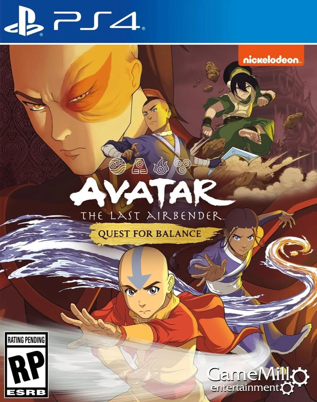 Avatar: The Last Airbender - Quest for Balance / PS4 / Playstation 4 - GD Games 