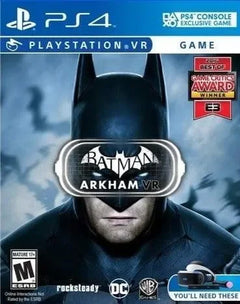 Batman: Arkham VR - Playstation 4 / VR - GD Games