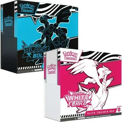 Black Bolt and White Flare Elite Trainer Box - Pokemon TCG - GD Games