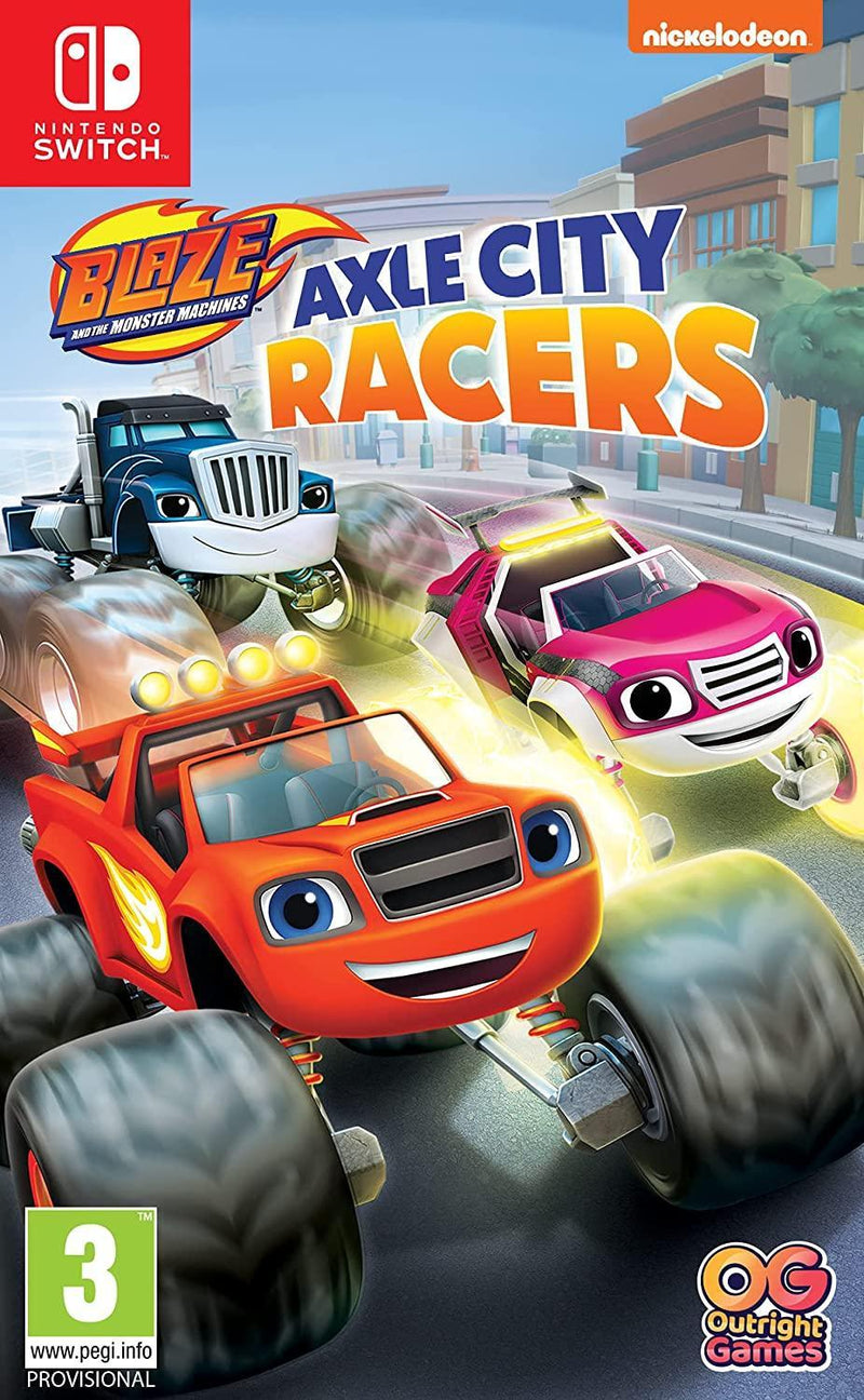 Blaze and The Monster Machines: Axle City Racers - Nintendo Switch - GD Games 