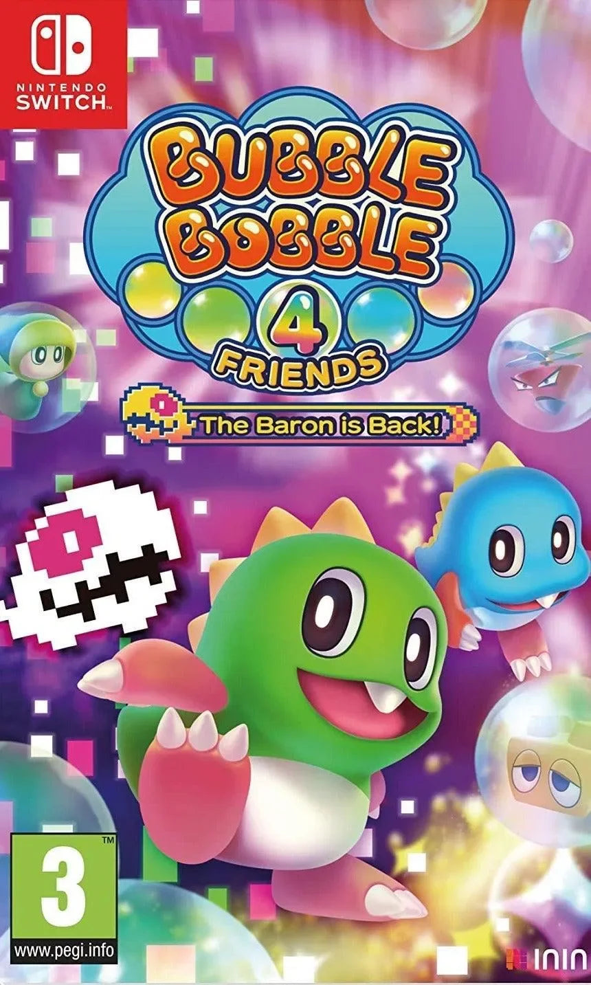 Bubble Bobble 4 Friends: The Baron is Back! - Nintendo Switch - GD Games