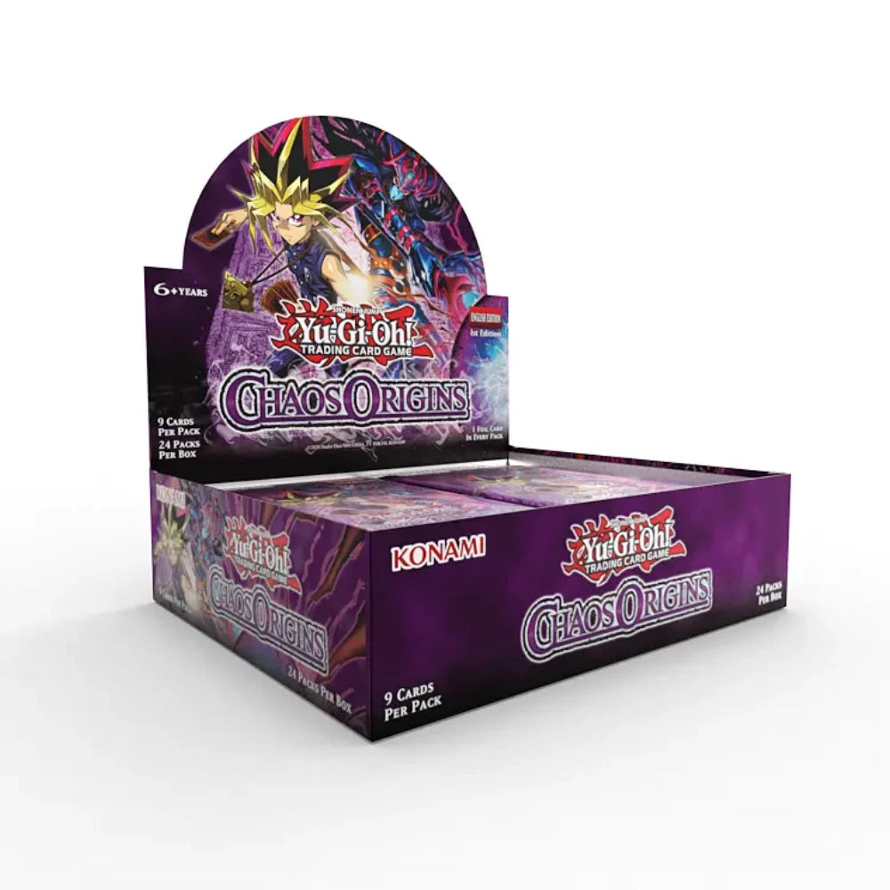 Chaos Origins Booster Box - Yugioh TCG - GD Games 