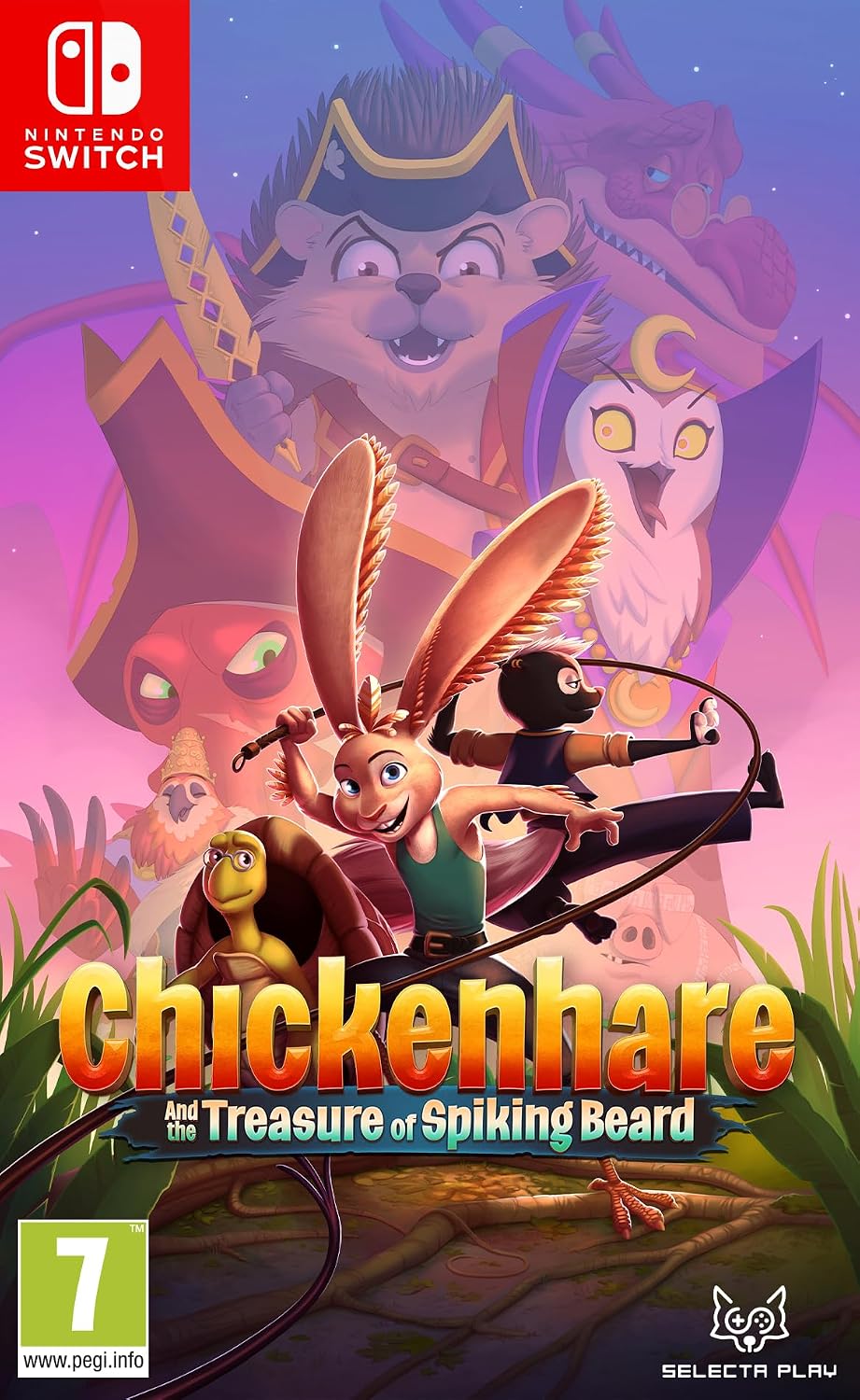 Chickenhare and the Treasure of Spiking-Beard - Nintendo Switch - GD Games 