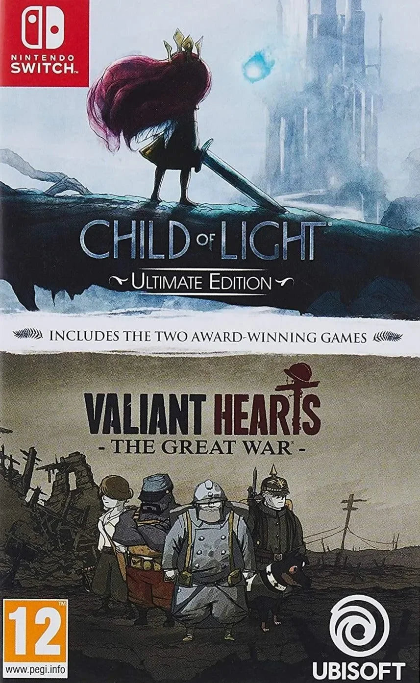 Child of Light Ultimate Edition & Valiant Hearts: The Great War - Nintendo Switch - GD Games
