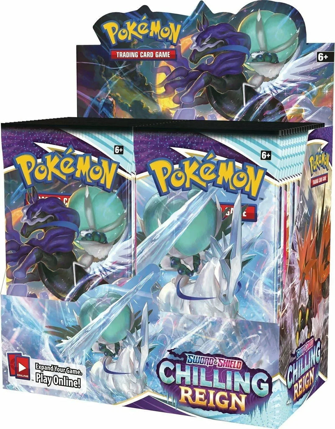 Chilling Reign Booster Box (36 Packs) - Pokemon TCG - GD Games