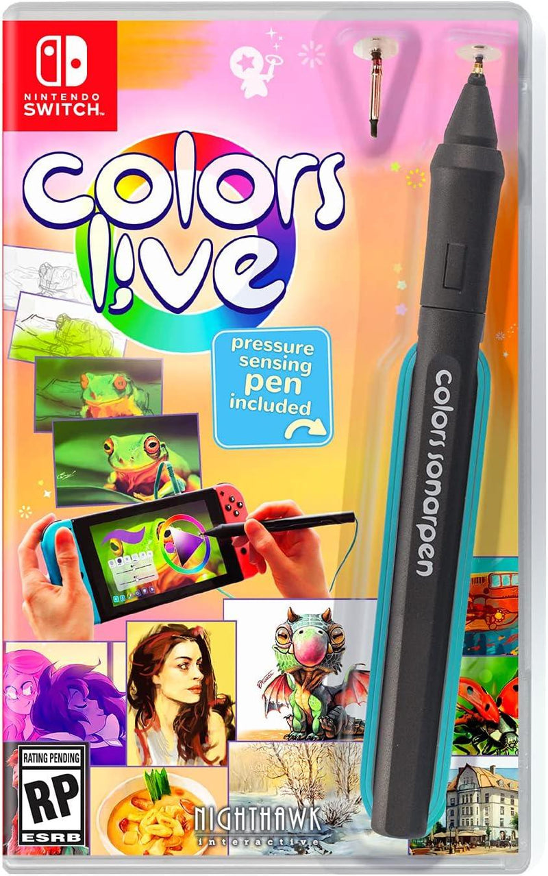 Colors Live (with pen) - Nintendo Switch - GD Games 