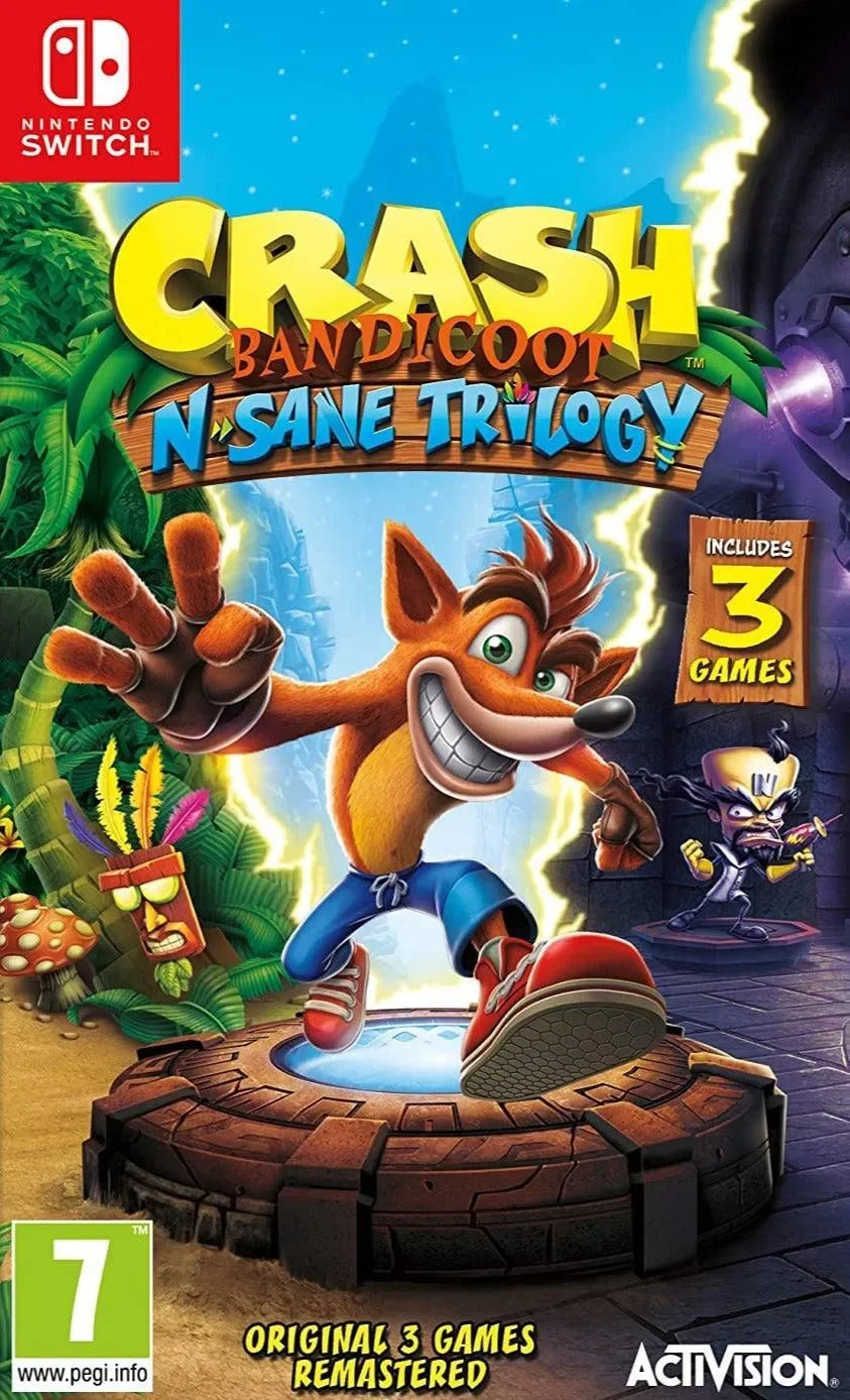 Crash Bandicoot N.Sane Trilogy - Nintendo Switch - GD Games