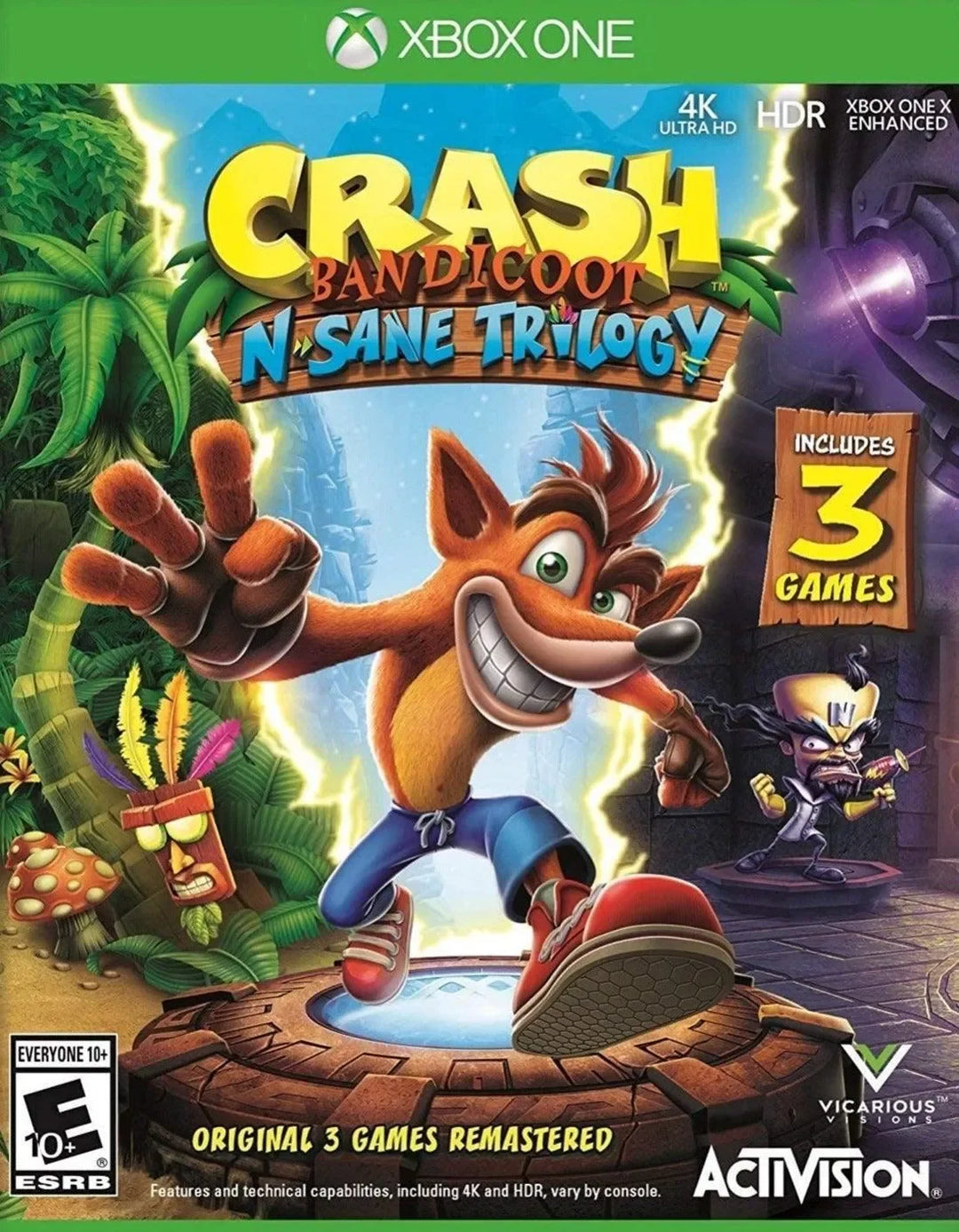 Crash Bandicoot N.Sane Trilogy - Xbox One - GD Games