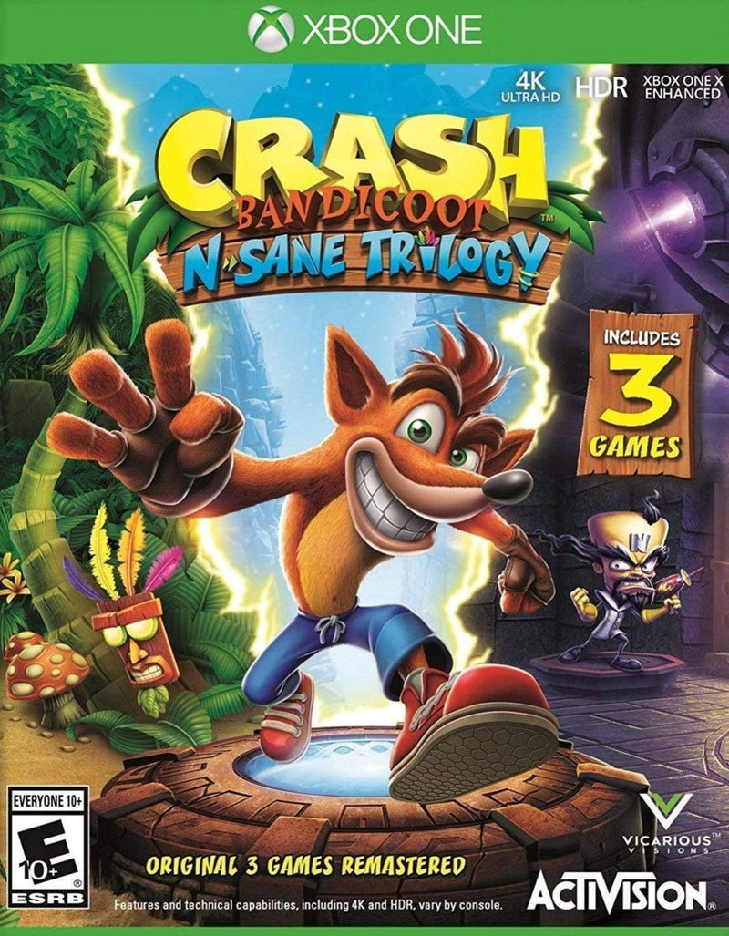 Crash Bandicoot N.Sane Trilogy - Xbox One - GD Games 