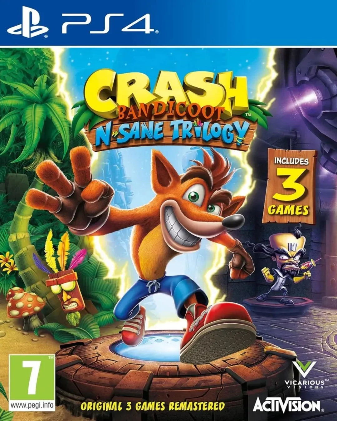Crash Bandicoot NSane Trilogy / PS4 / Playstation 4 - GD Games