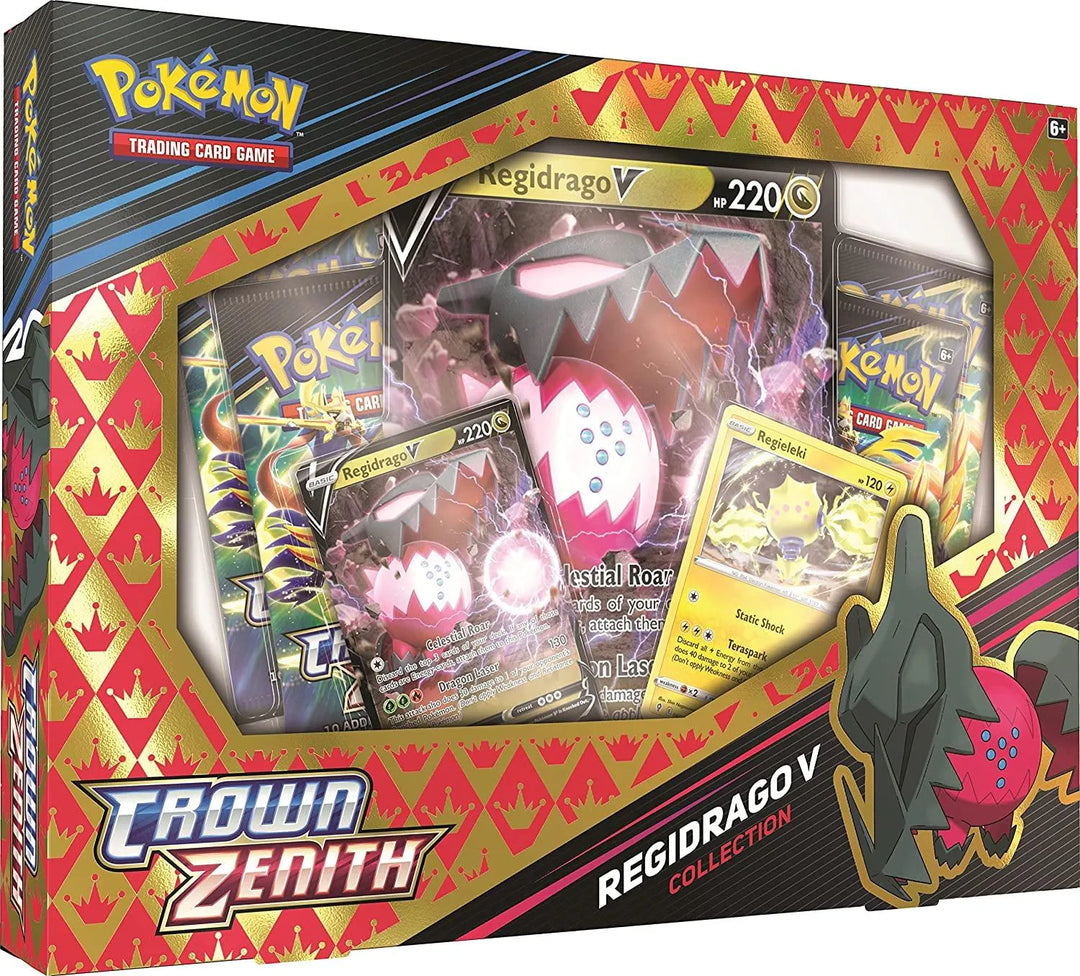 Crown Zenith Regidrago V Collection - Pokemon TCG - GD Games 