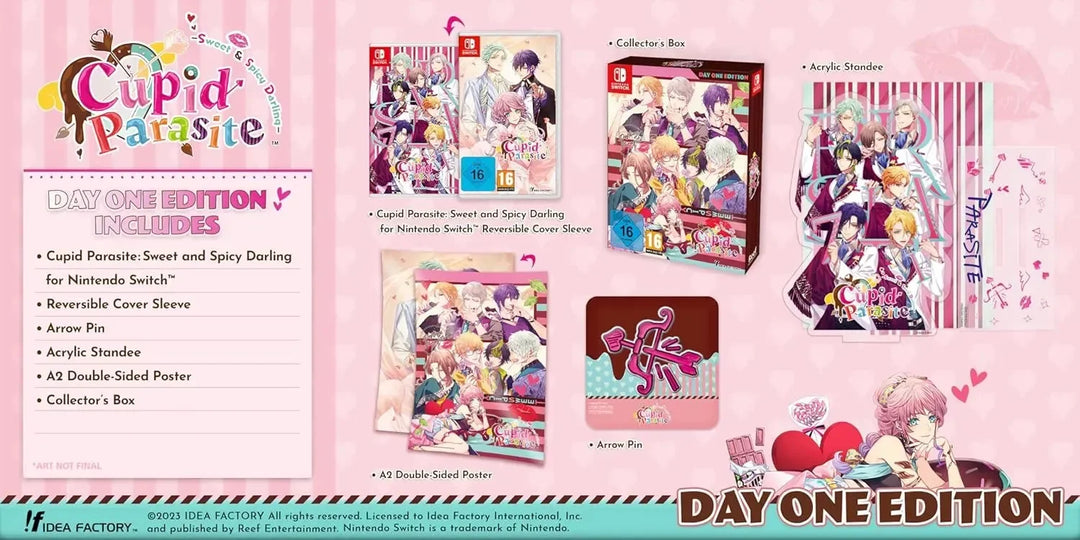 Cupid Parasite: Sweet and Spicy Darling / Day One Edition - Nintendo Switch - GD Games