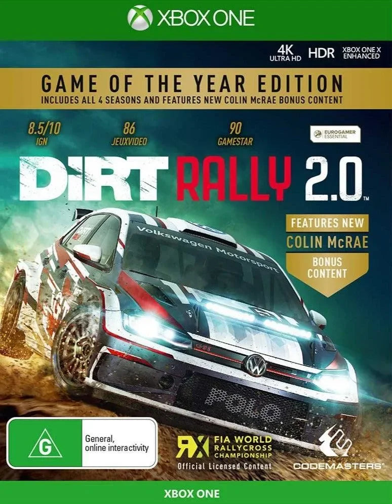Dirt Rally 2.0 Game of the Year - Xbox One - GD Games