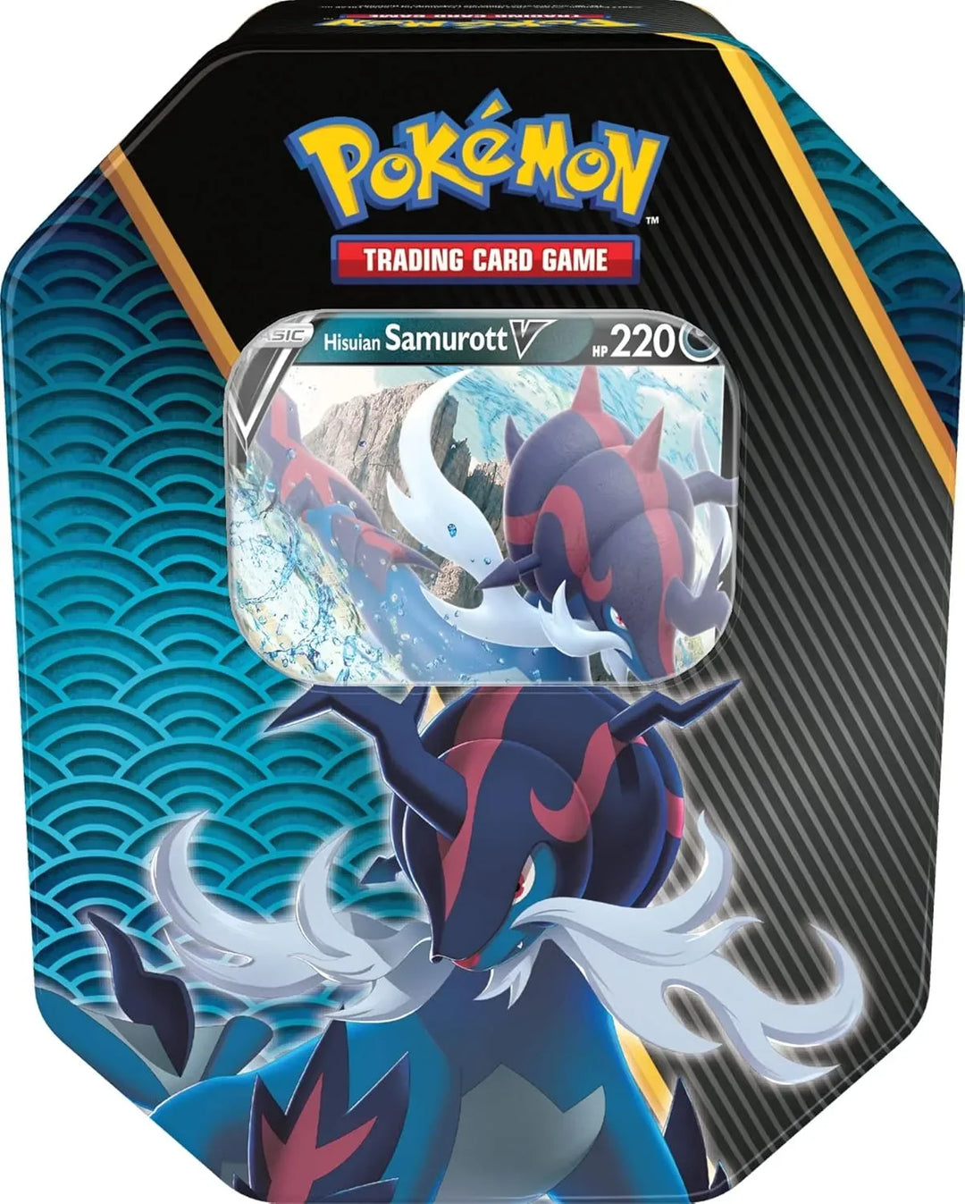 Divergent Powers Tin - Hisuian Samurott V - Pokemon TCG - GD Games