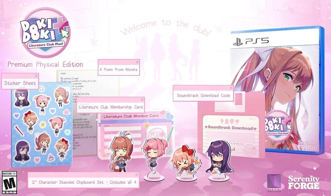 Doki Doki Literature Club Plus! Premium / PS5 / Playstation 5 - GD Games