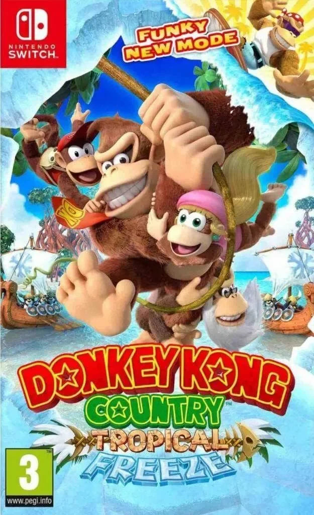 Donkey Kong Country Tropical Freeze - NIntendo Switch - GD Games