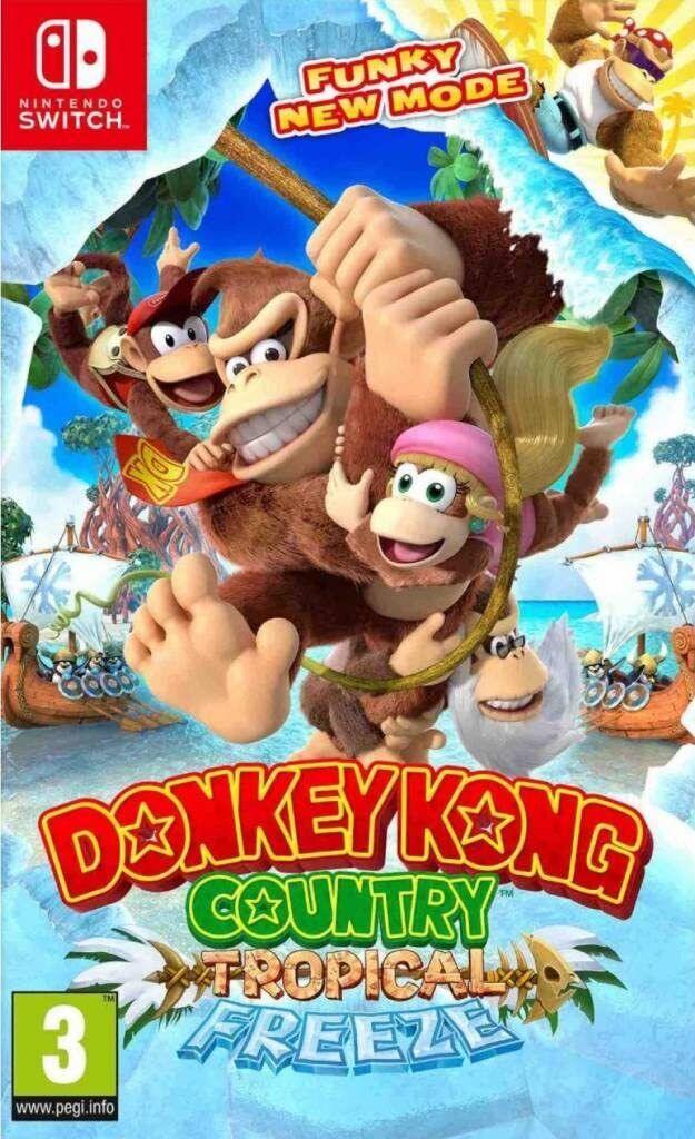 Donkey Kong Country Tropical Freeze - NIntendo Switch - GD Games 