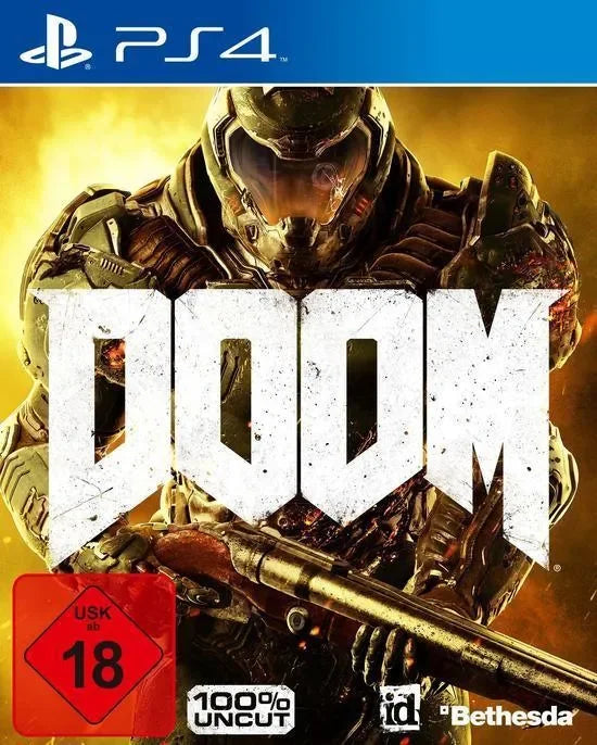 Doom 100% UNCUT with Demon MultiPlayer PACK - Playstation 4 - GD Games