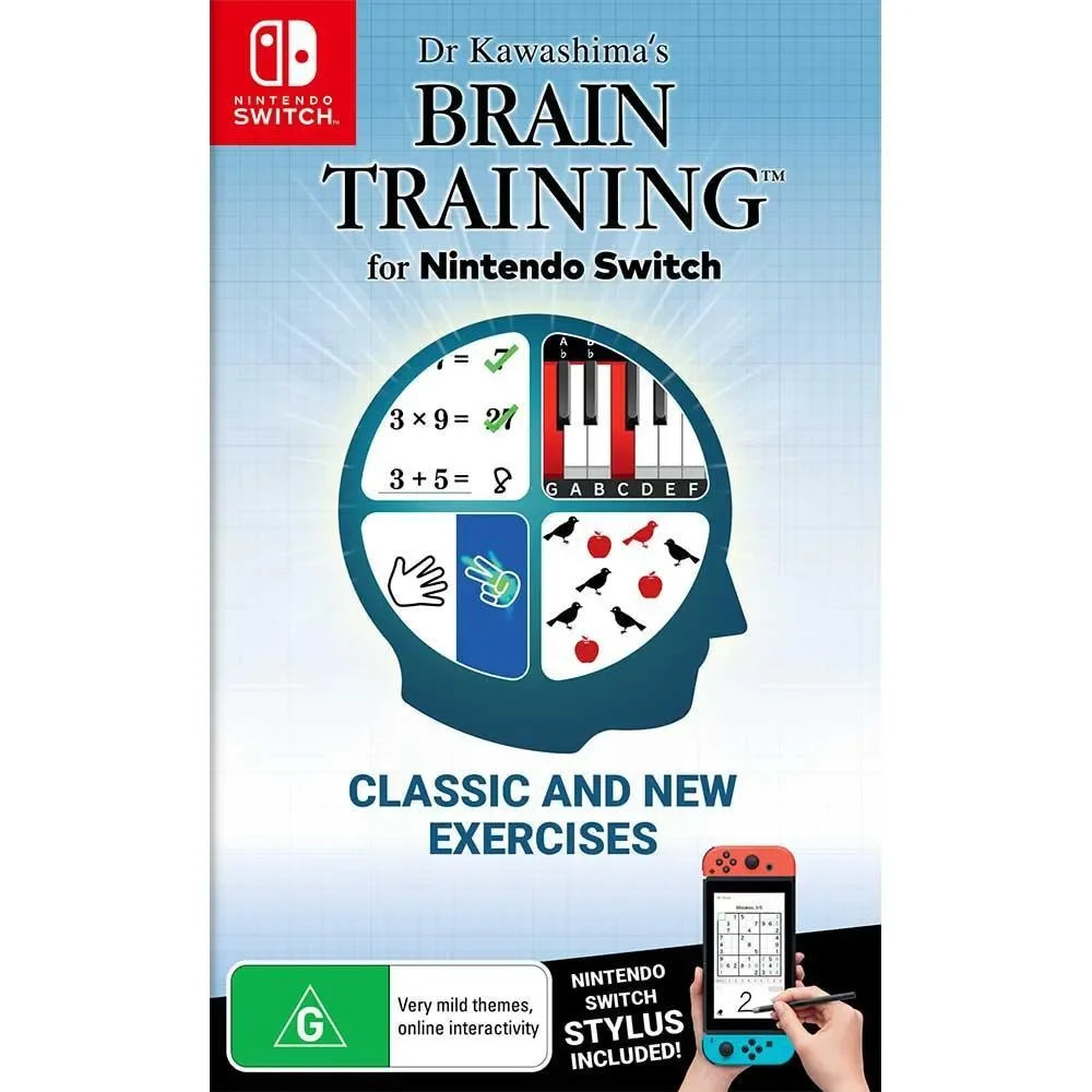 Dr Kawashimas Brain Training Switch - GD Games