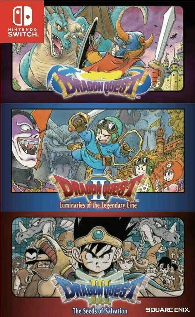 Dragon Quest Collection 1 2 3 (English Cover) - Nintendo Switch - GD Games 