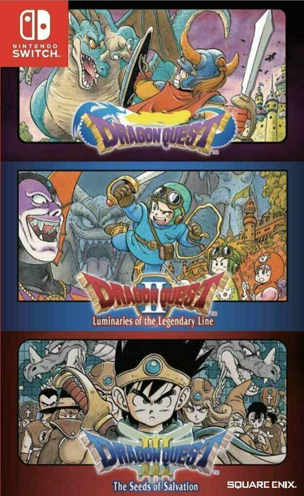 Dragon Quest Collection 1 2 3 (English Cover) - Nintendo Switch - GD Games 