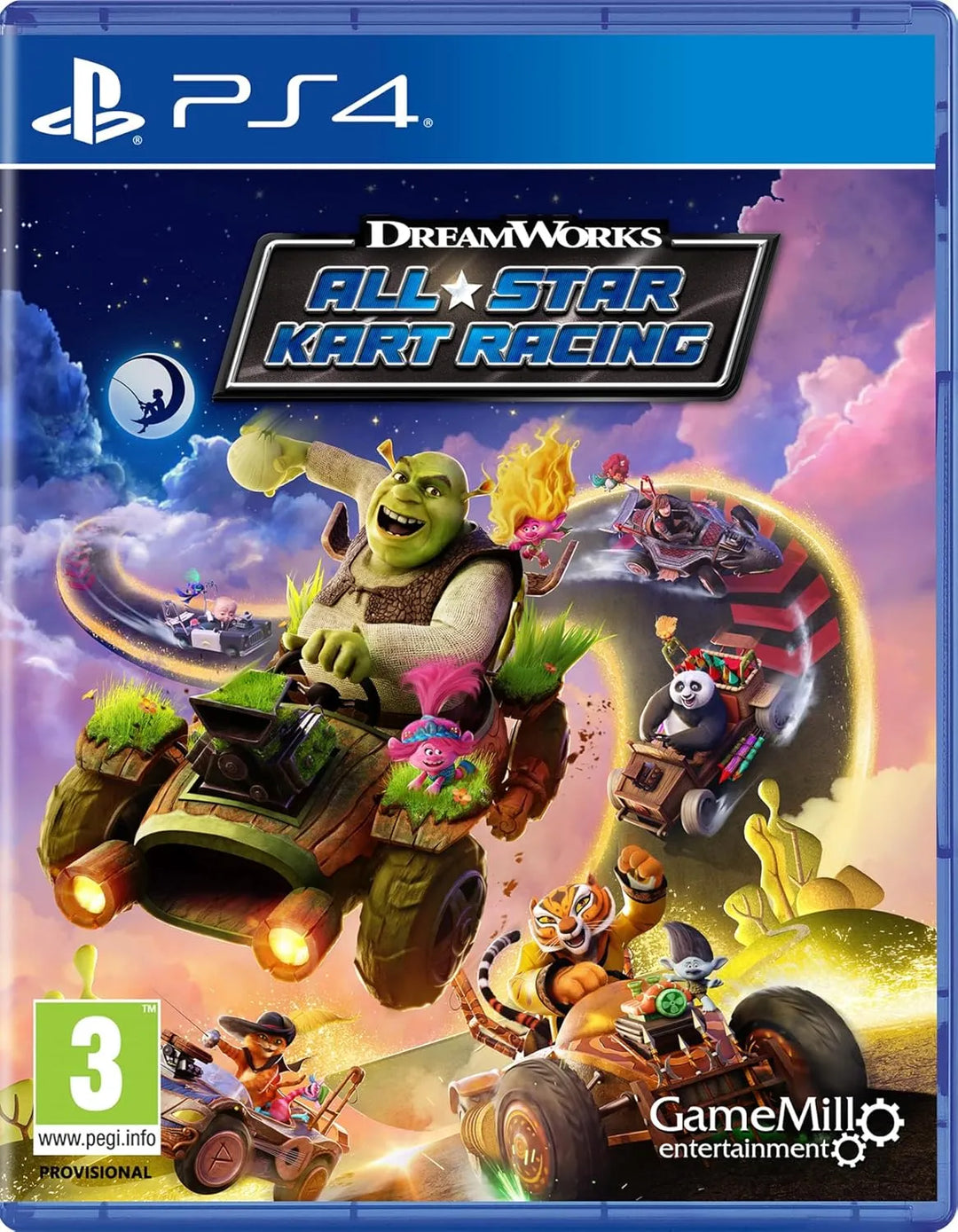 DreamWorks All-Star Kart Racing / PS4 / Playstation 4 - GD Games 