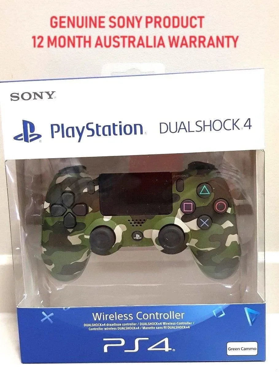Dualshock Controller Green Cammo - Playstation 4 - GD Games