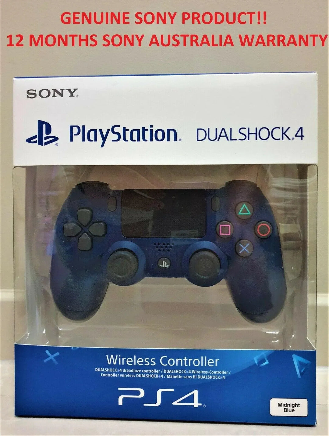 Dualshock Controller Midnight Blue - Playstation 4 - GD Games