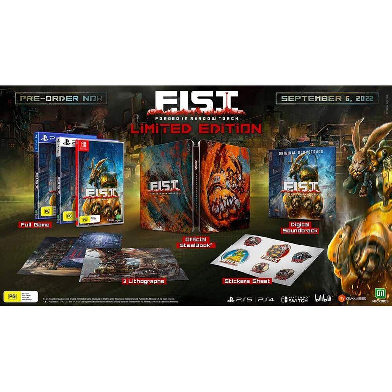 F.I.S.T.: Forged In Shadow Torch (Limited Edition) / PS5 - GD Games 