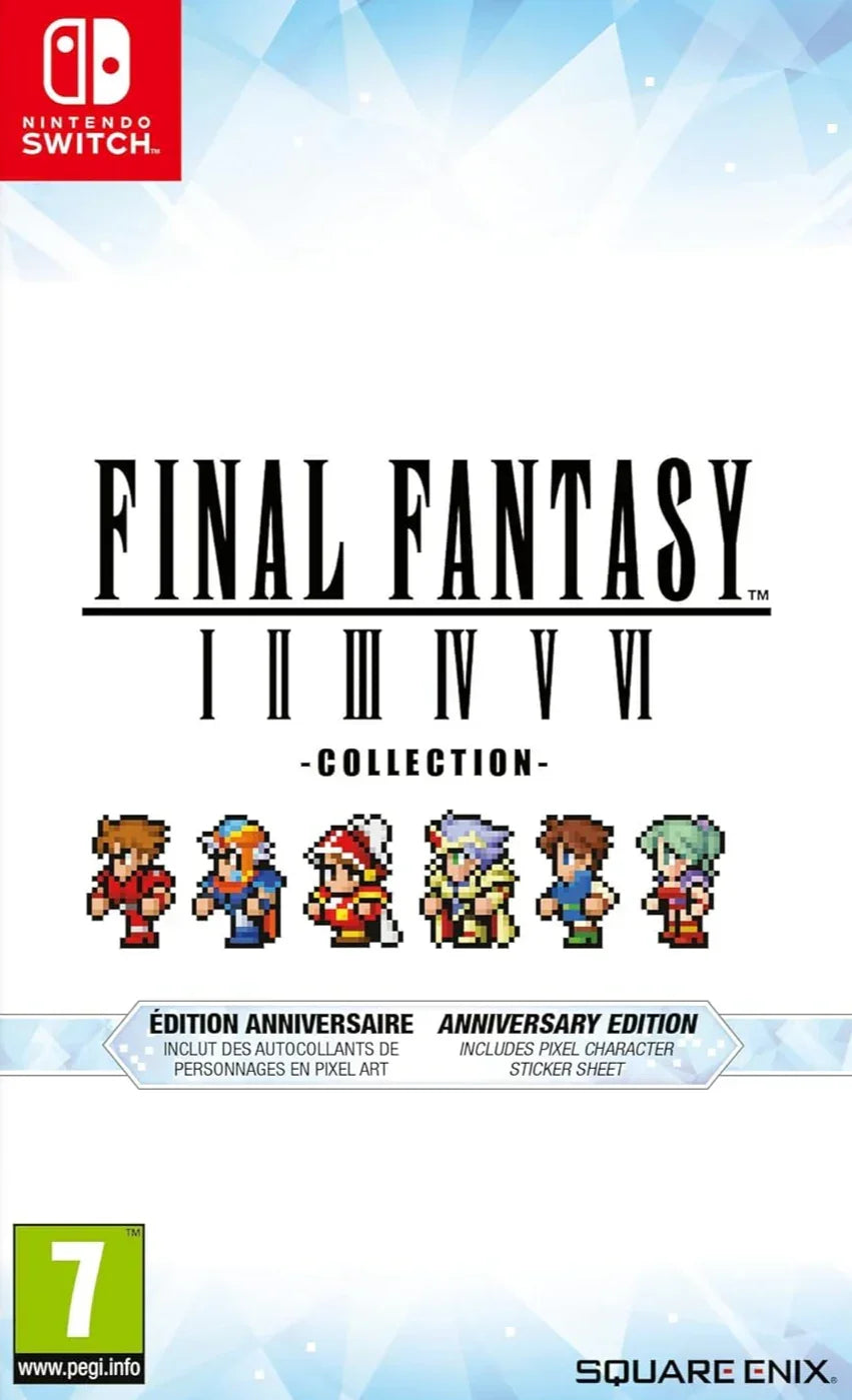 Final Fantasy I-VI Collection Anniversary Edition - Nintendo Switch - GD Games