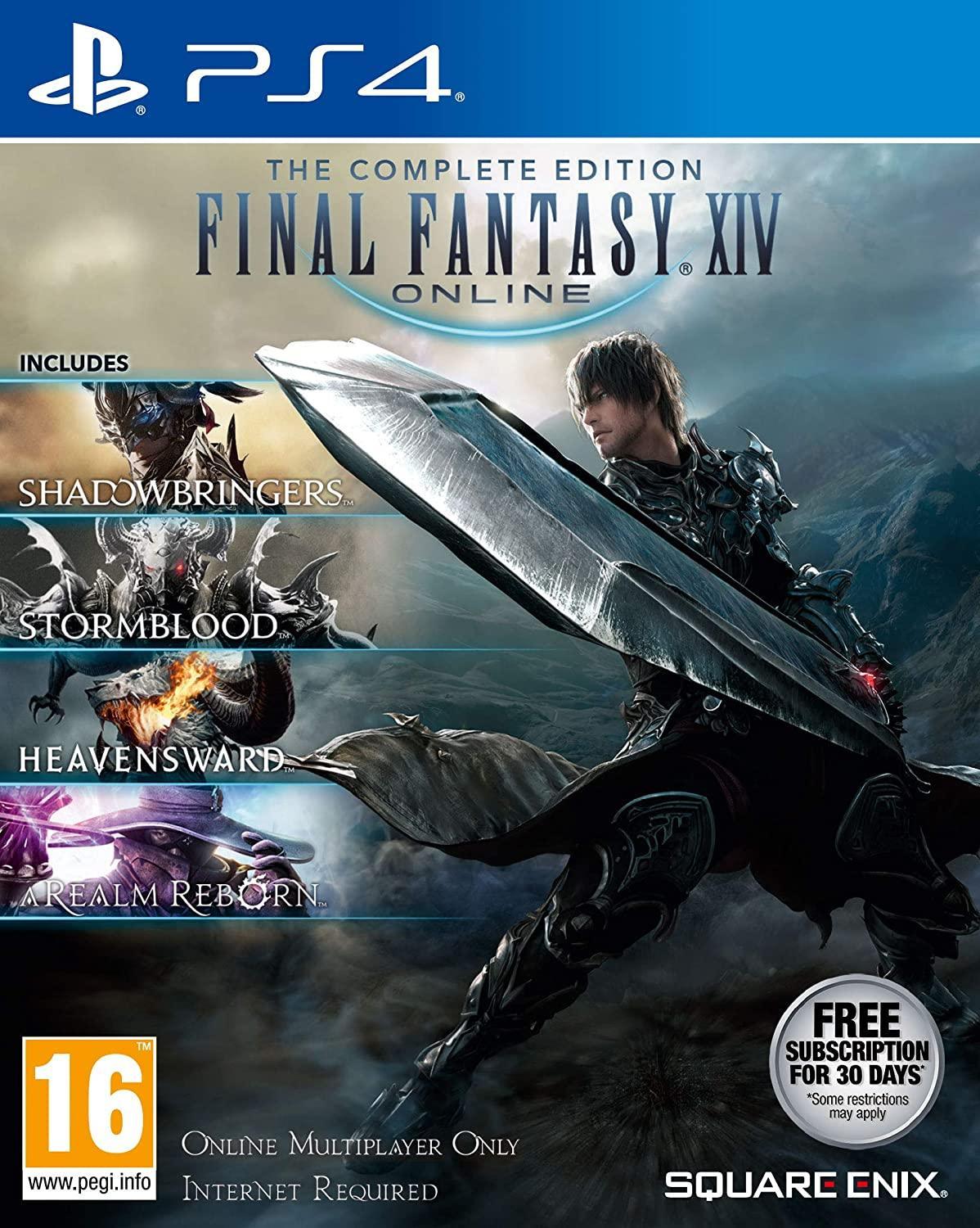 Final Fantasy XIV Online Complete Edition - Playstation 4 - GD Games 