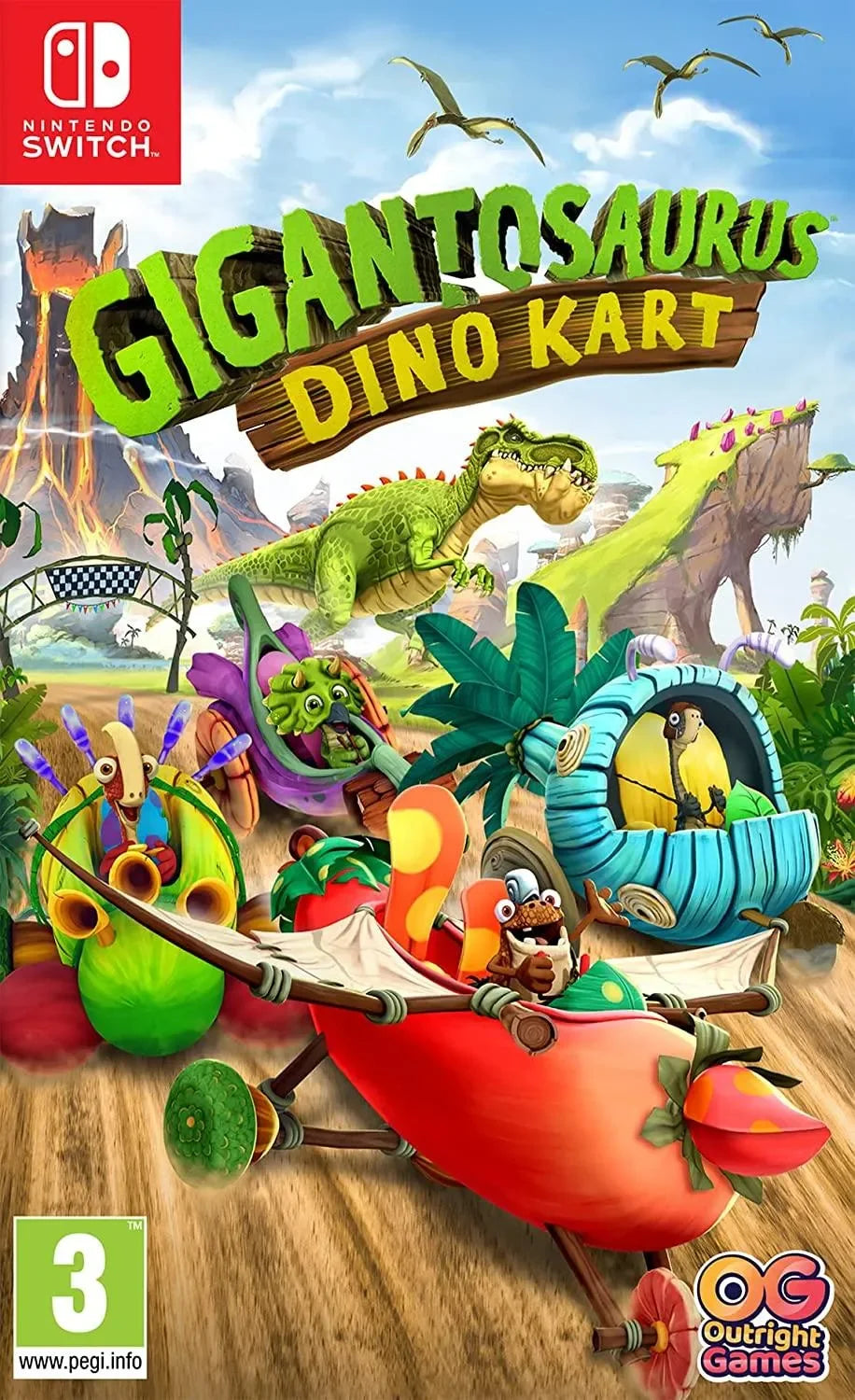 Gigantosaurus: Dino Kart - Nintendo Switch - GD Games