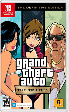 GTA Grand Theft Auto The Trilogy – The Definitive Edition (Cartridge Version) - Nintendo Switch - GD Games 