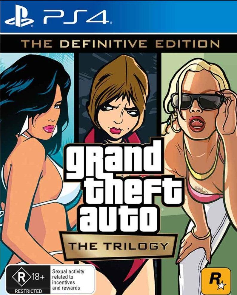 GTA Grand Theft Auto: The Trilogy – The Definitive Edition - Playstation 4 - GD Games 