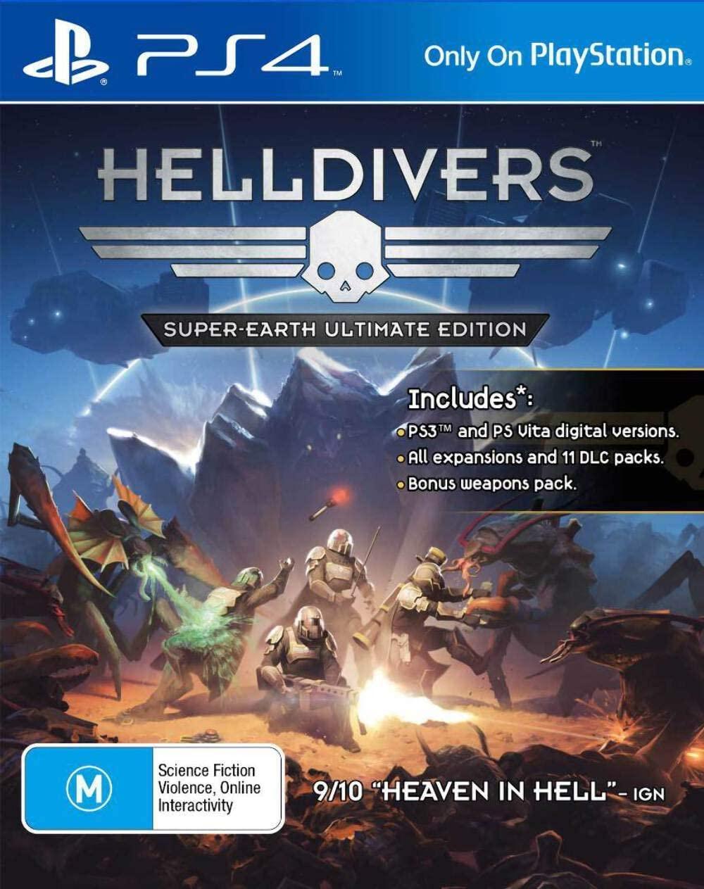 Helldivers Super-Earth Ultimate Edition - Playstation 4 - GD Games 